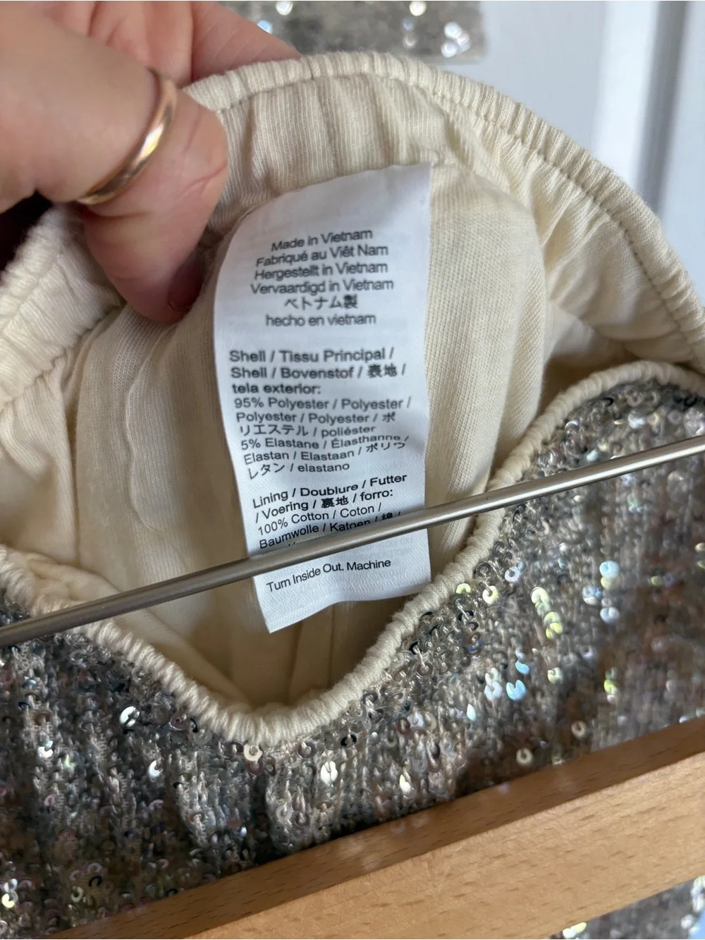 J. Crew Crewcuts Girls Silver Sequin Top & Pants Set